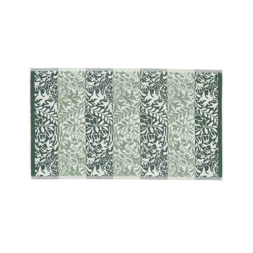 William Morris at Home Rose Stripe Sage Towel